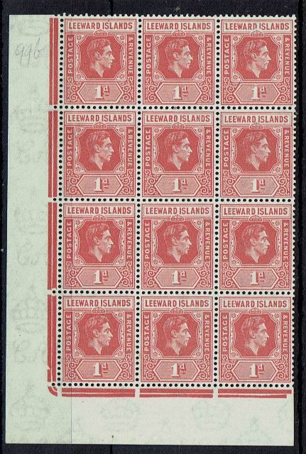 Image of Leeward Islands SG 99c/99ca UMM British Commonwealth Stamp